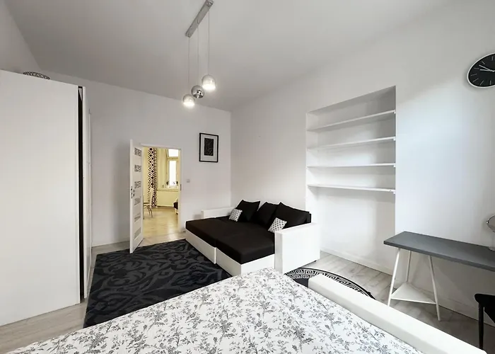 Apartamento White & Black - Near Wawel Castle Cracovia